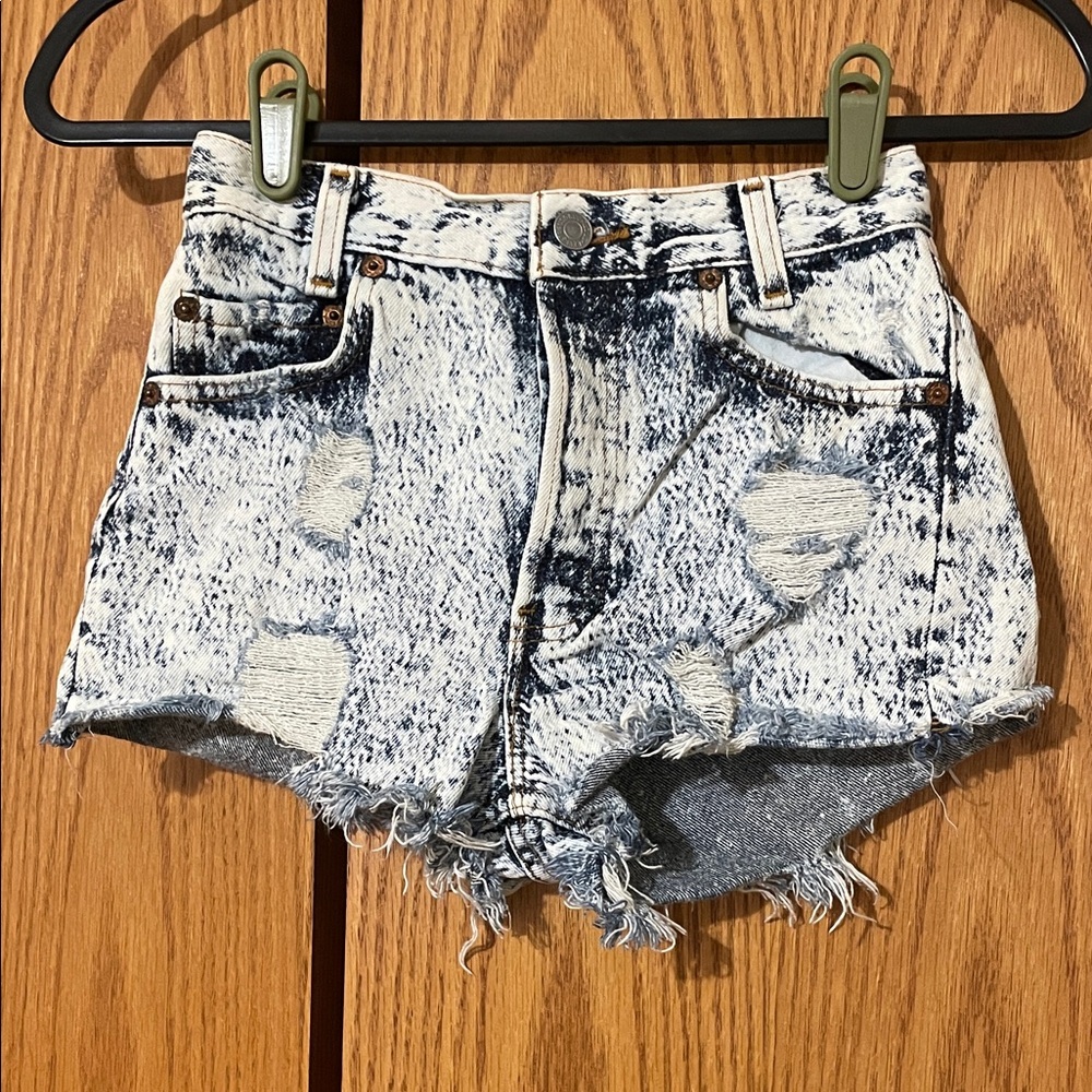 Levi’s Distressed Shorts